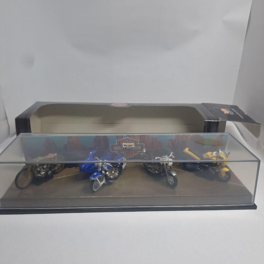 ホットウィール ハーレーダビットソン 4個セット コレクティブル 開封済