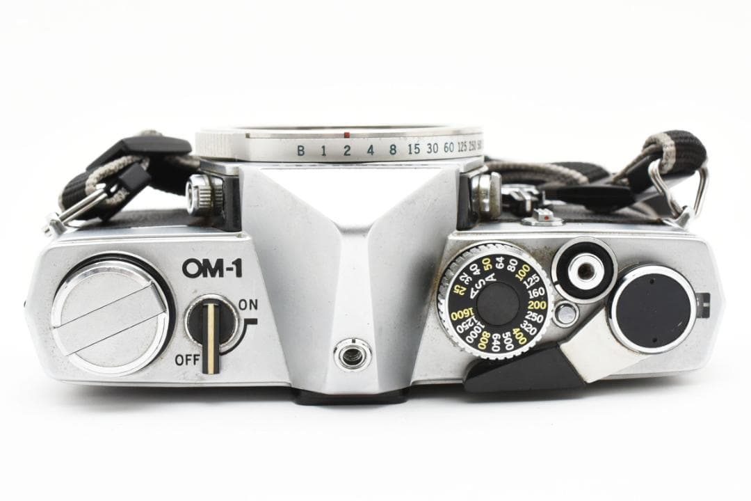【良品】Olympus OM-1 シルバーボディ 露出計不動 一眼レフ #D07