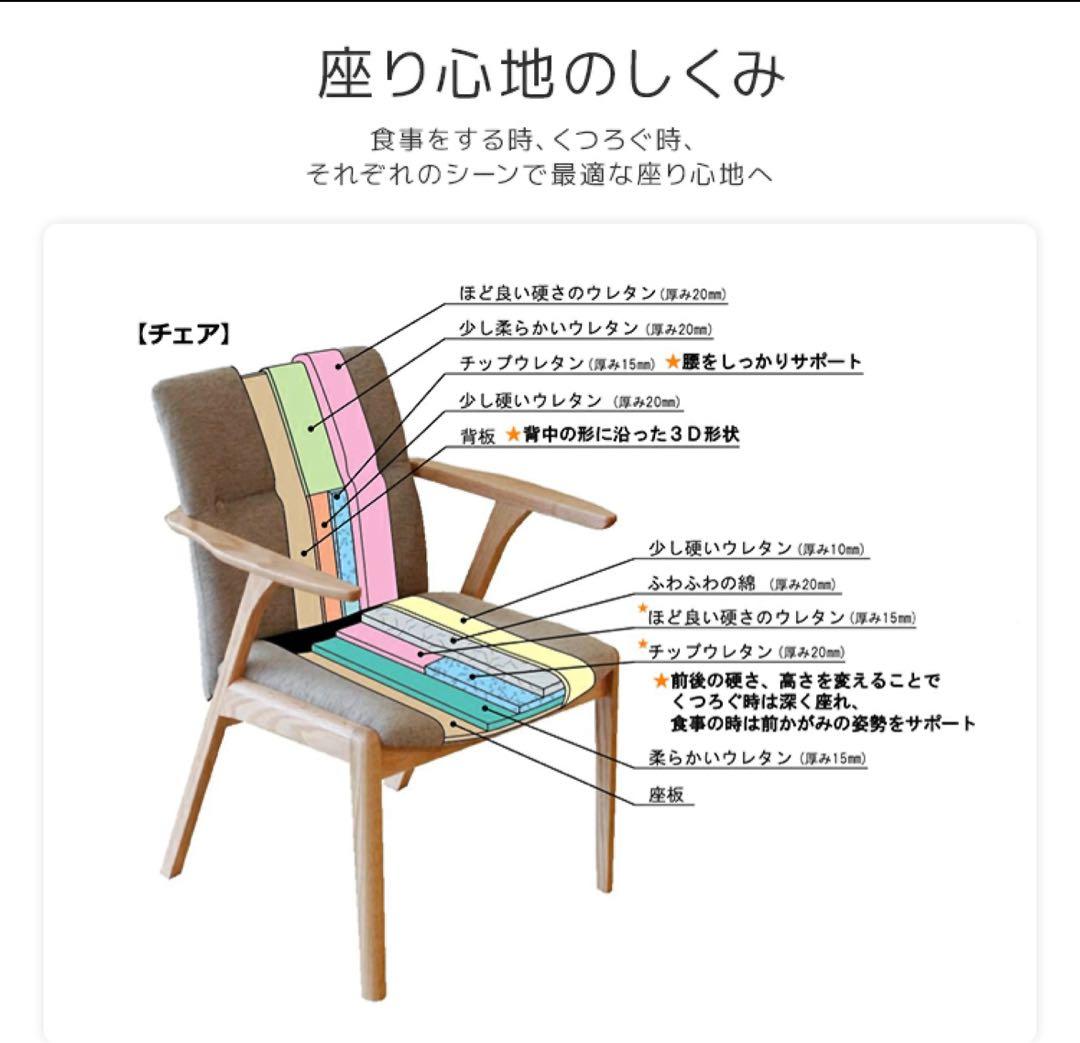 【美品】モリタインテリア 国産品 ジェント (JENT) アームLチェア