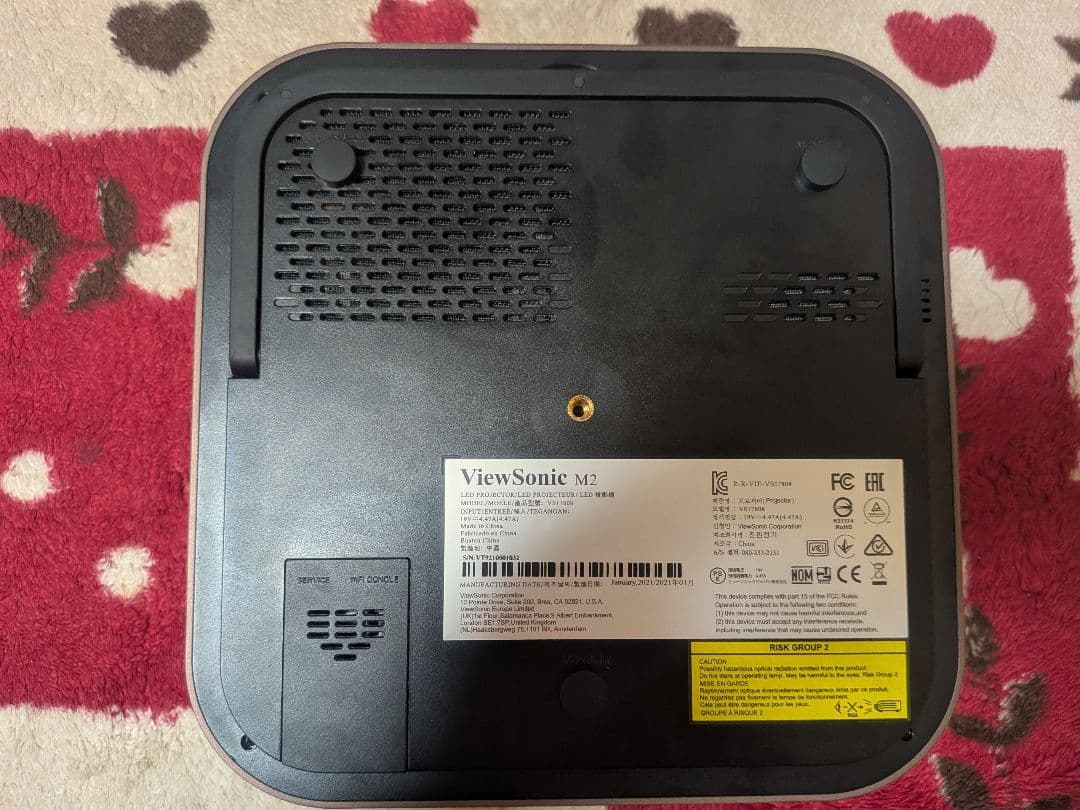 ViewSonic M2 プロジェクター本体