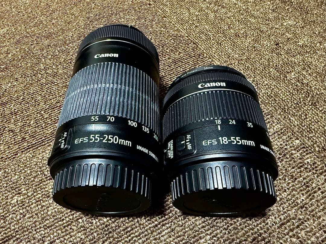 Canon EOS Kiss X9 一眼レフカメラ　レンズ2本/バッグ付き