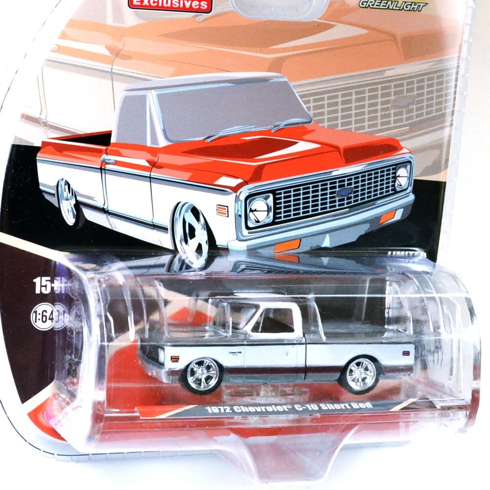 1972 シボレーC-10 ショートベッドカスタムブラッシュ・ロウ・チェイスカー