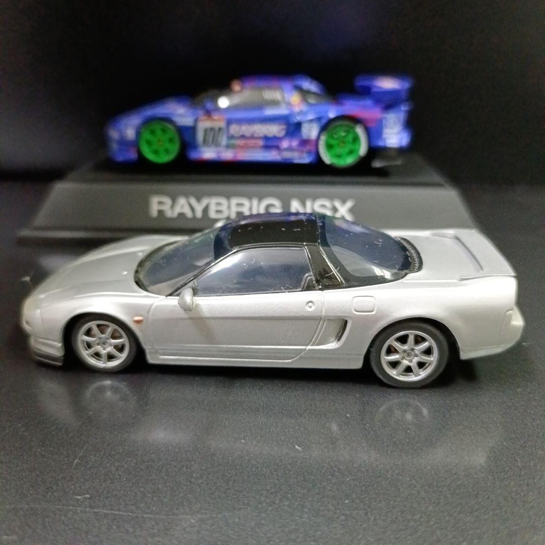 RAYBRIG NSX・NSXミニカー 1/43　２台セット