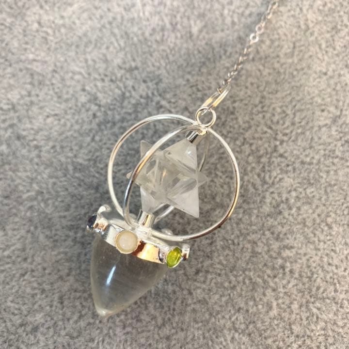 完全オリジナル☆メタトロンキューブ　チャクラマカバ　大天使ペンデュラム