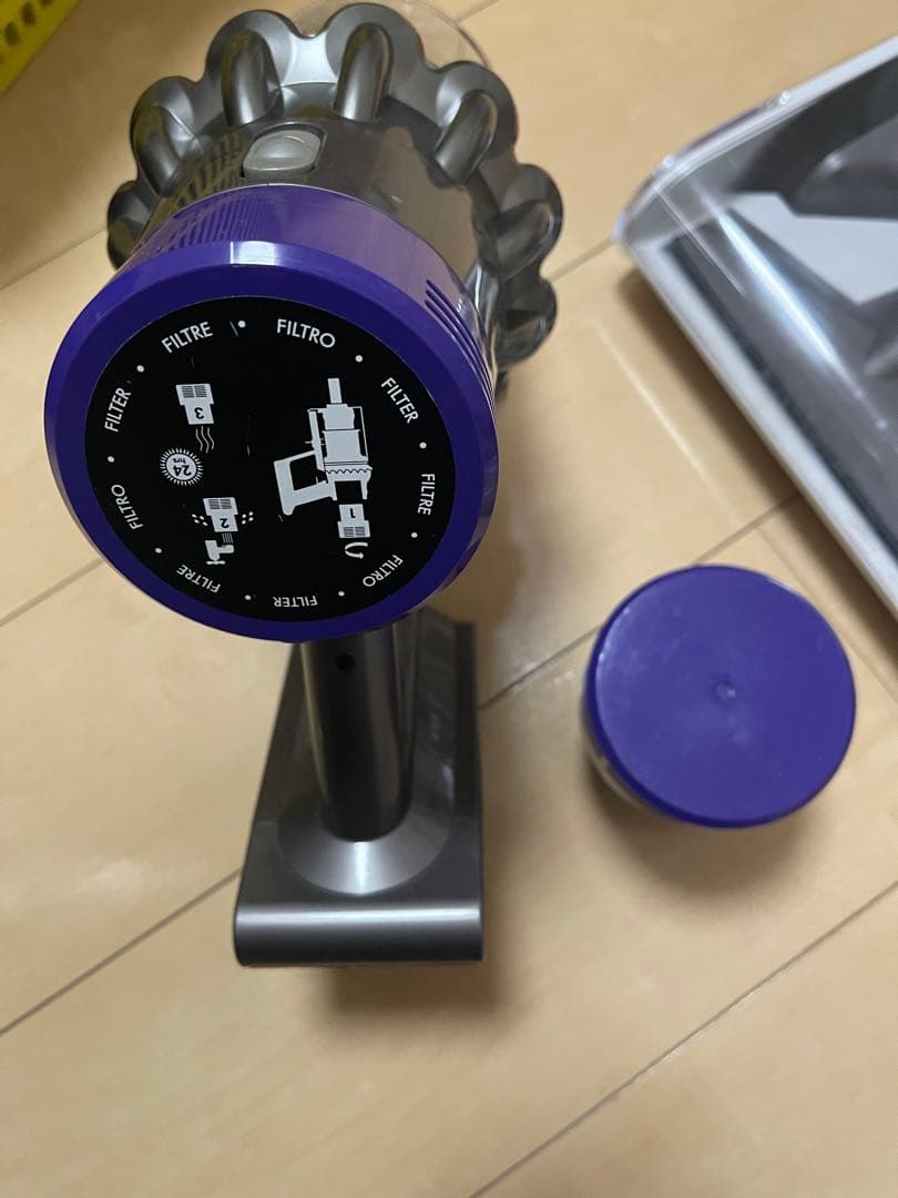 す*る様 【美品】dyson V10 SV12　純正フロアドック付エコーモード6