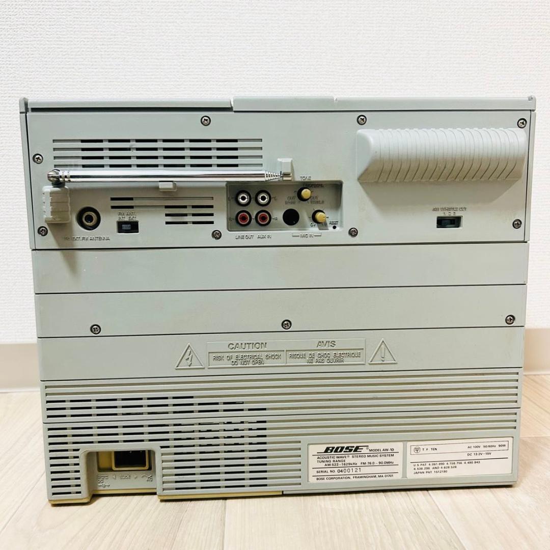 BOSE AW-1D 名機 動作確認済 CDカセット録再OK 美品