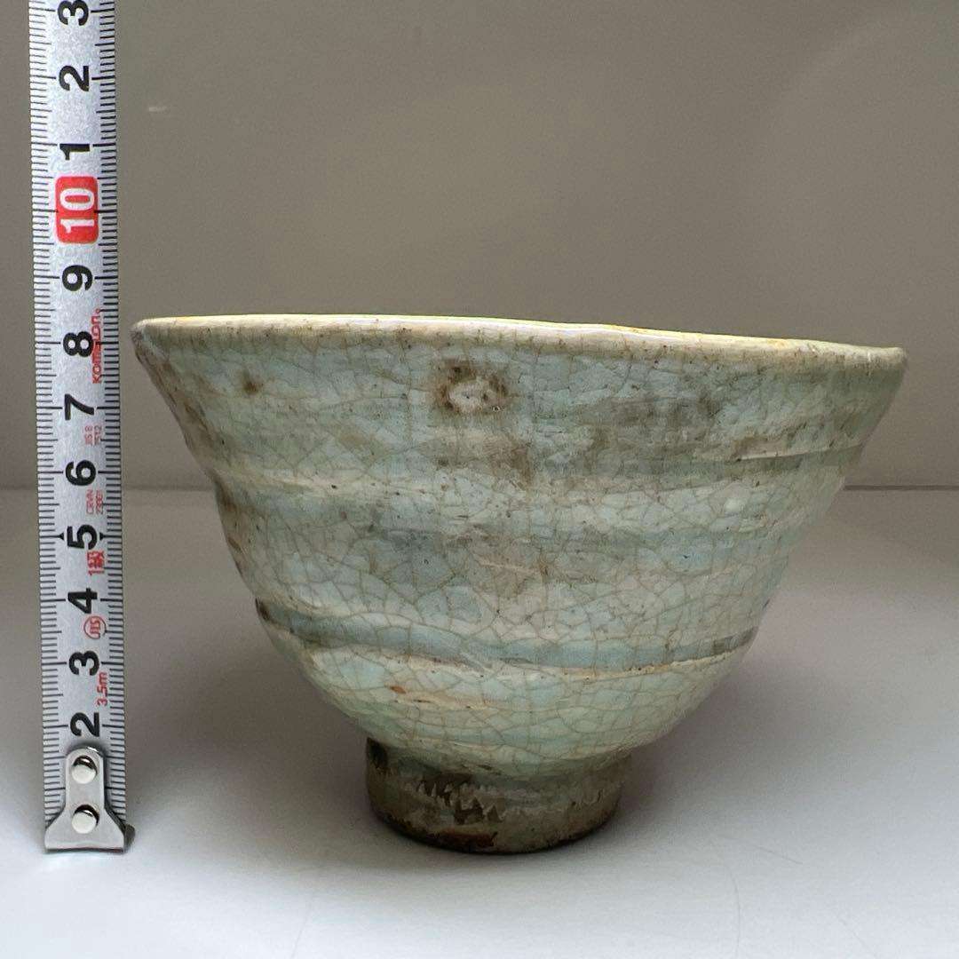 中国明時代　七官青磁鉢　口径約12.5㎝　東Y7-0808⭐︎2Fタルチ