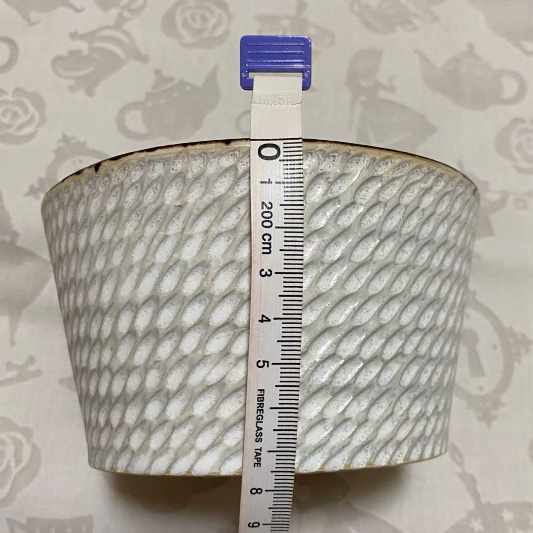 美品　はしもとさちえ　ボウル　深皿　しのぎ　リム
