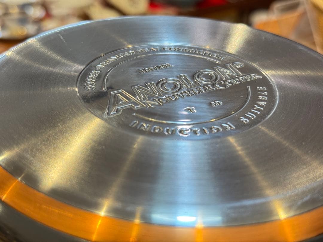 A8118【マイヤー】アナロン ヌーヴェルカッパー 片手鍋 19cm 2.8L