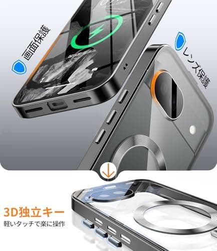【自動スライドロック！360°全面保護】WTAIYUN Google _corg