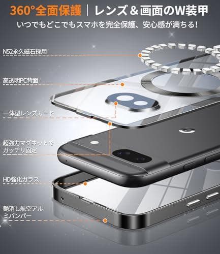 【自動スライドロック！360°全面保護】WTAIYUN Google _corg