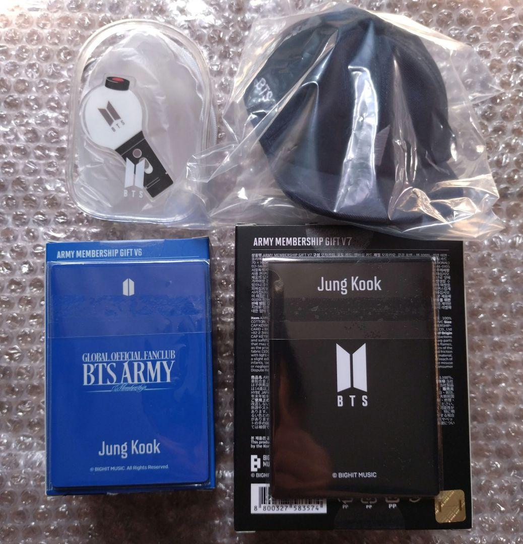 アイドル BTS ARMY membership gift V6/V7