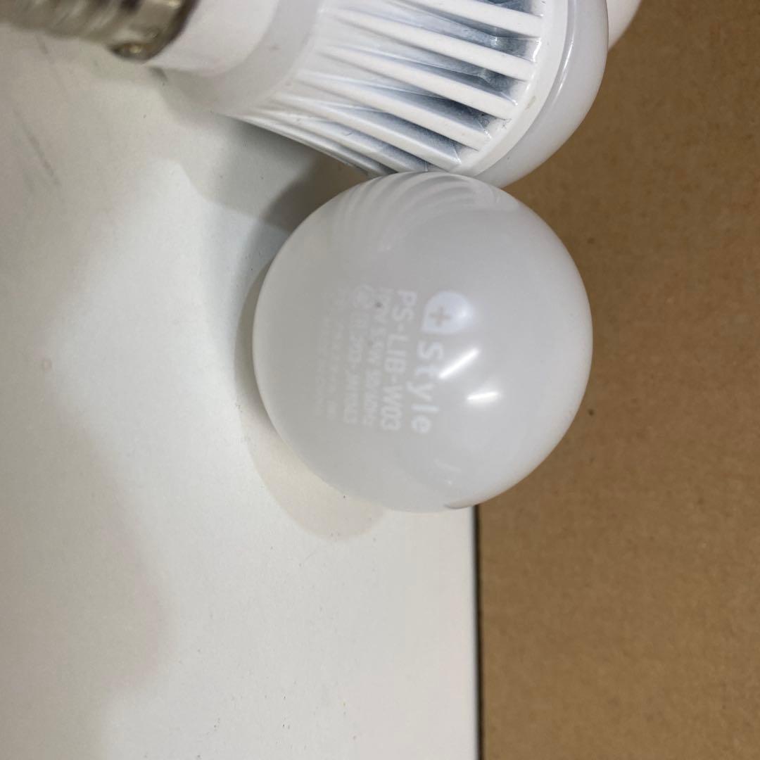 +Style LED電球 PS-LIB-W03 E-17 6個セット