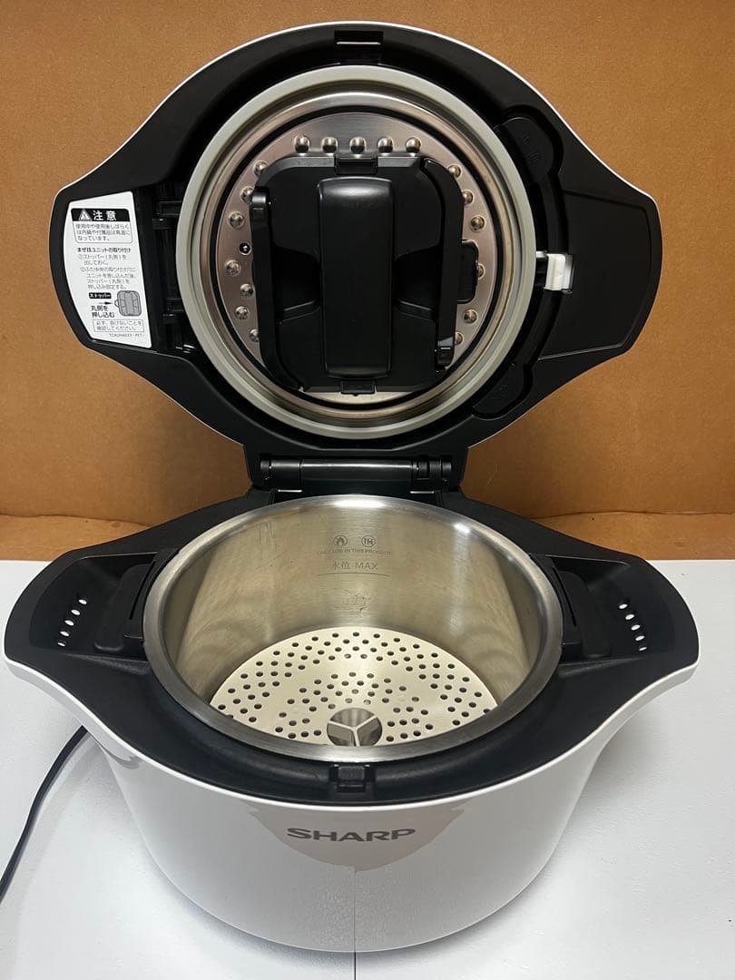【25076】SHARP ヘルシオ ホットクック KN-HW24E-W 2.4L