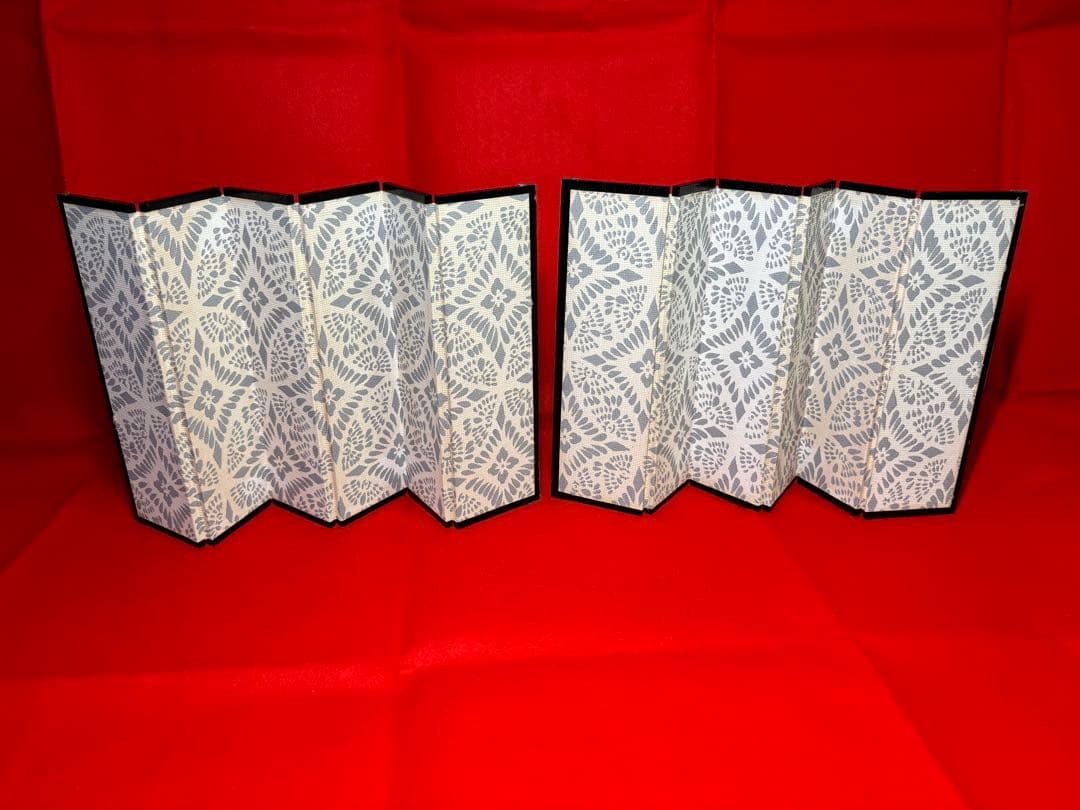 手毬 蹴鞠 毛鞠 10点 和装小物 レトロ工房 台座・金屏風・毛氈付 刺繍