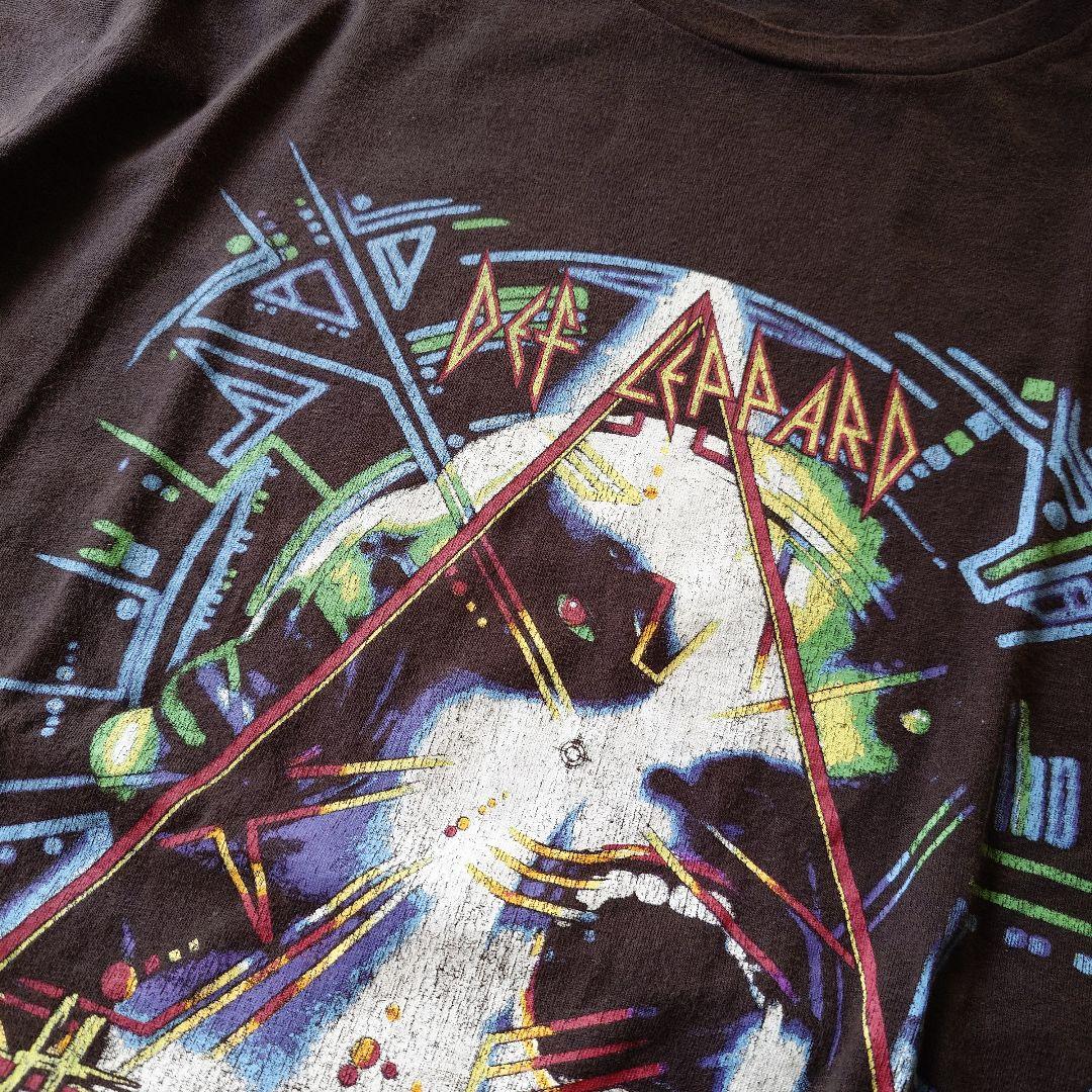 ユーズド古着 デフレパード ヒステリア &バンド T シャツ