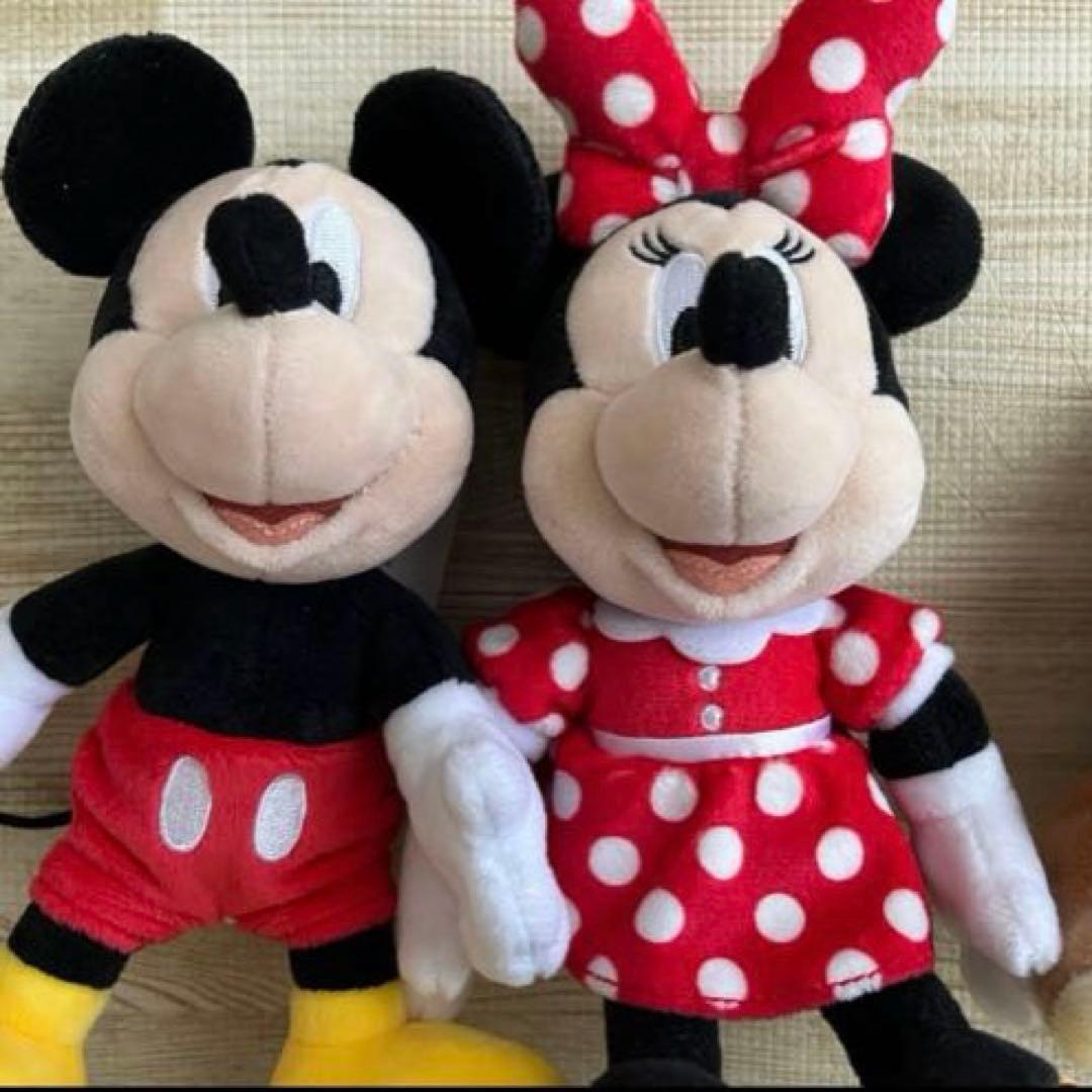 【新品】ディズニーリゾート ミッキー ミニー チップ＆デール ぬいぐるみバッジ