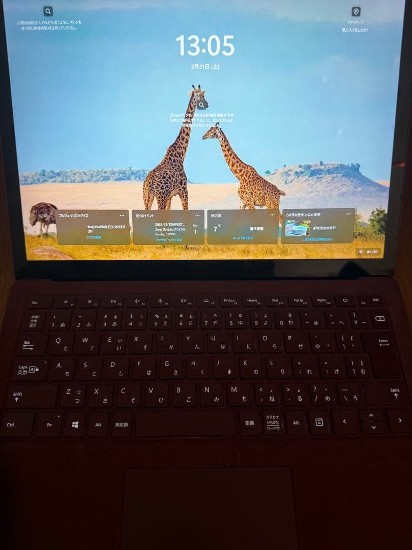 【Core i5】Microsoft　surface　Laptop 2