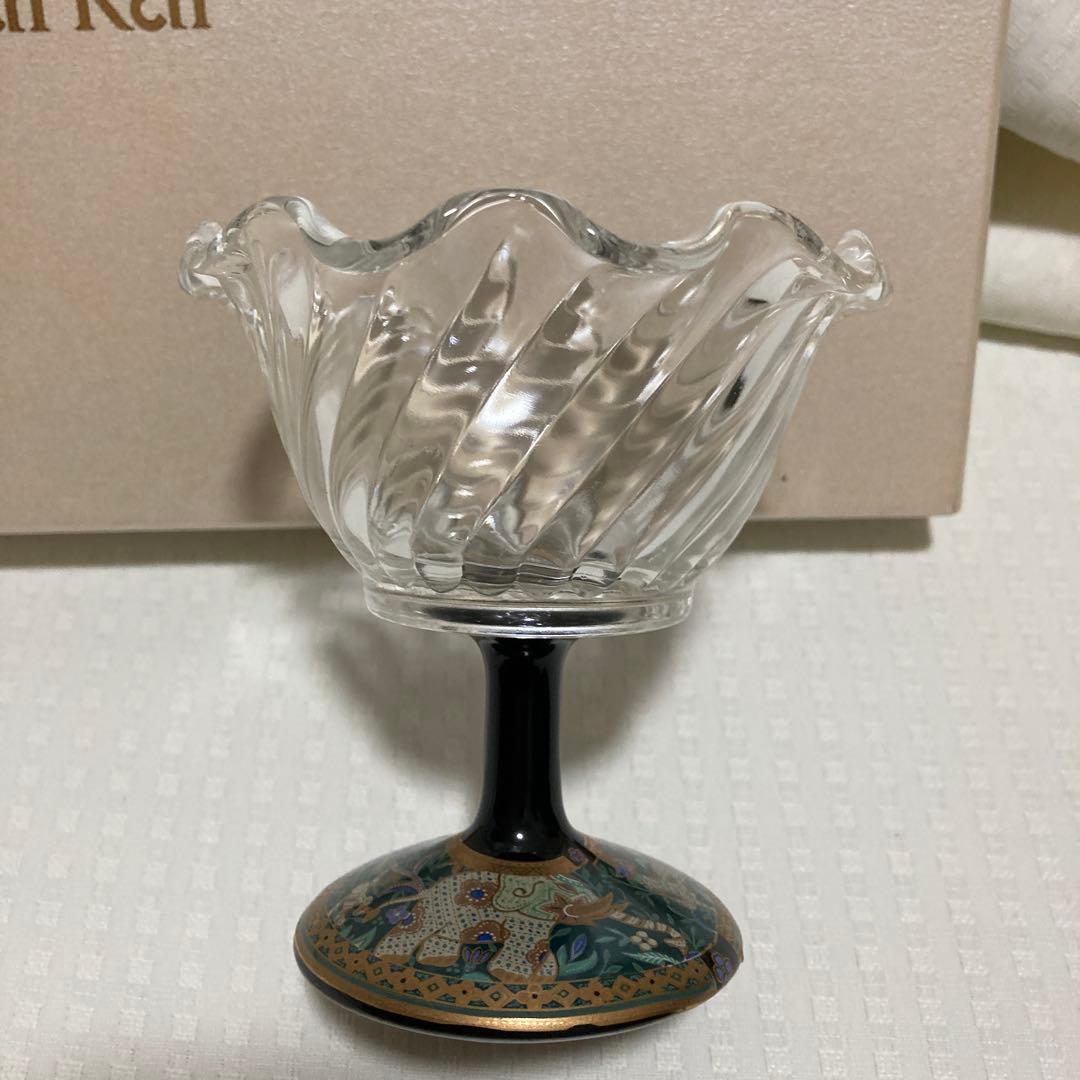 Eclectiquekaikaiエクレクティックカイカイ　高台小鉢　象更紗