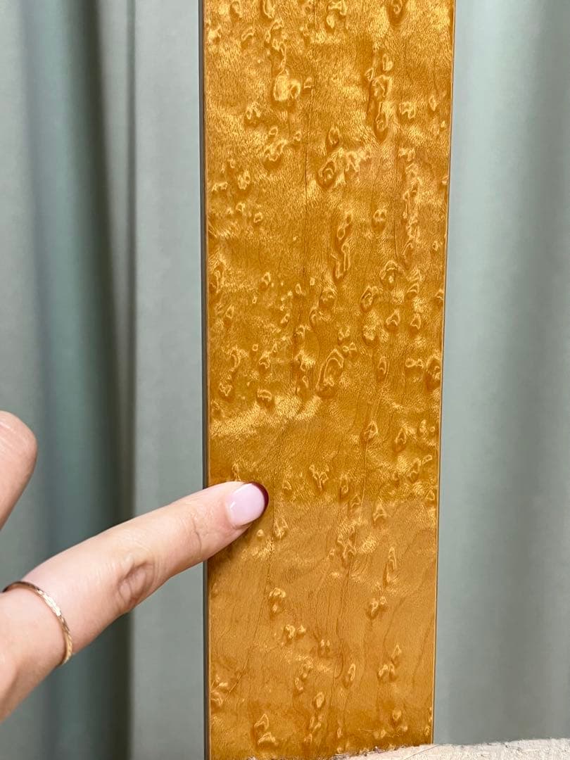 松創　カウンターチェアシカモア材　 バーズアイメープル　MATSUSO