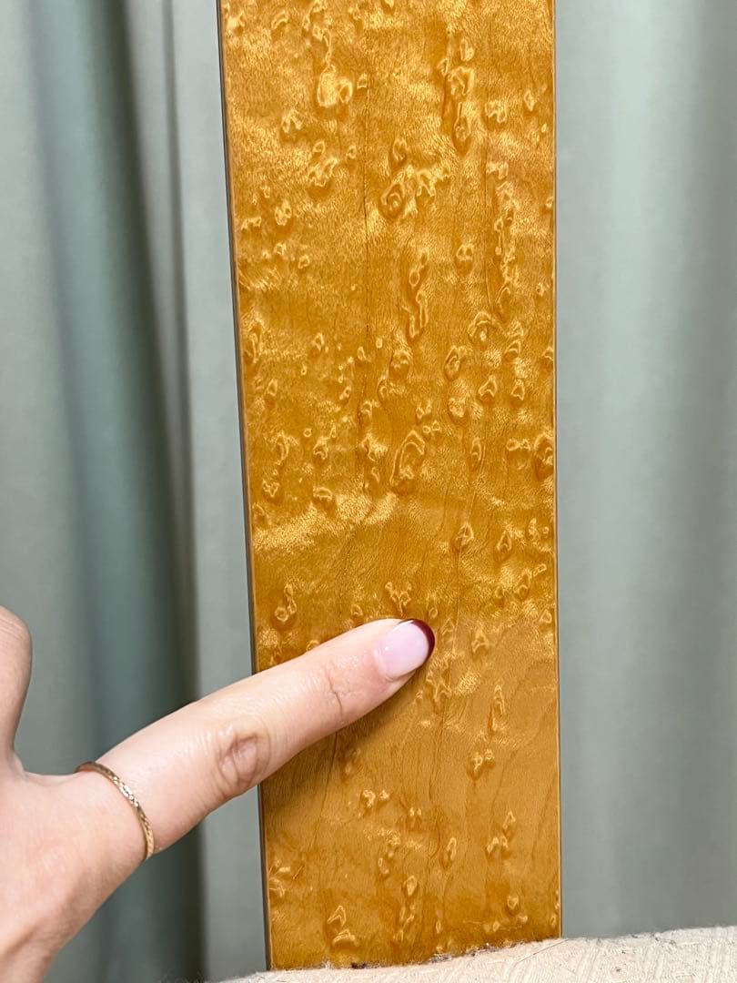 松創　カウンターチェアシカモア材　 バーズアイメープル　MATSUSO