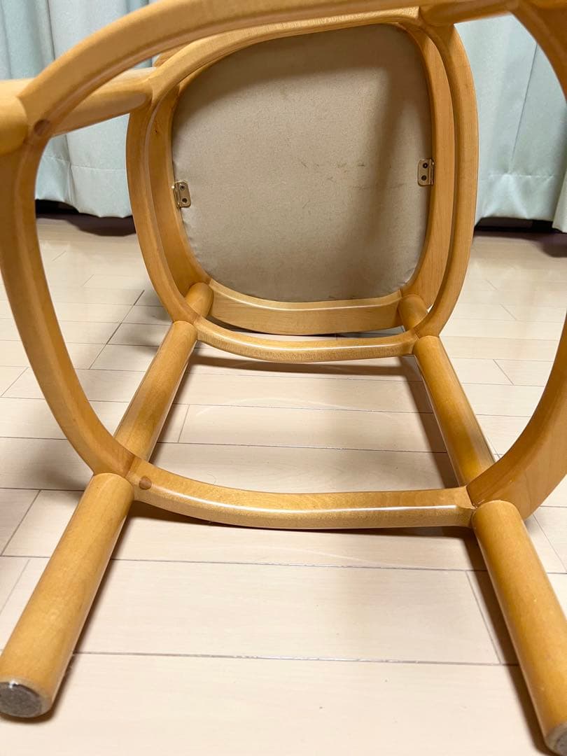 松創　カウンターチェアシカモア材　 バーズアイメープル　MATSUSO