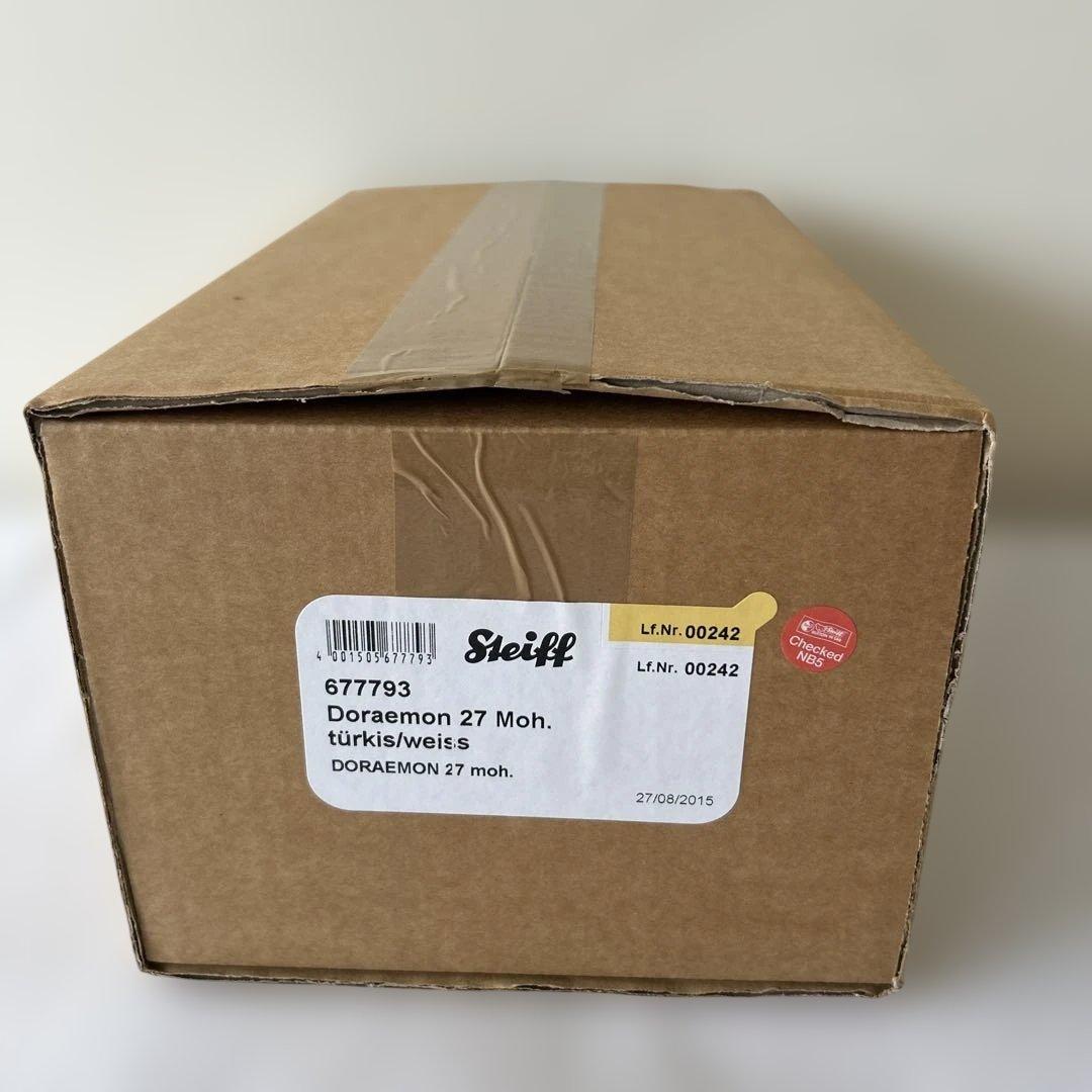 新品　未使用　ドラえもん　シュタイフ　ぬいぐるみ　steiff ドイツ