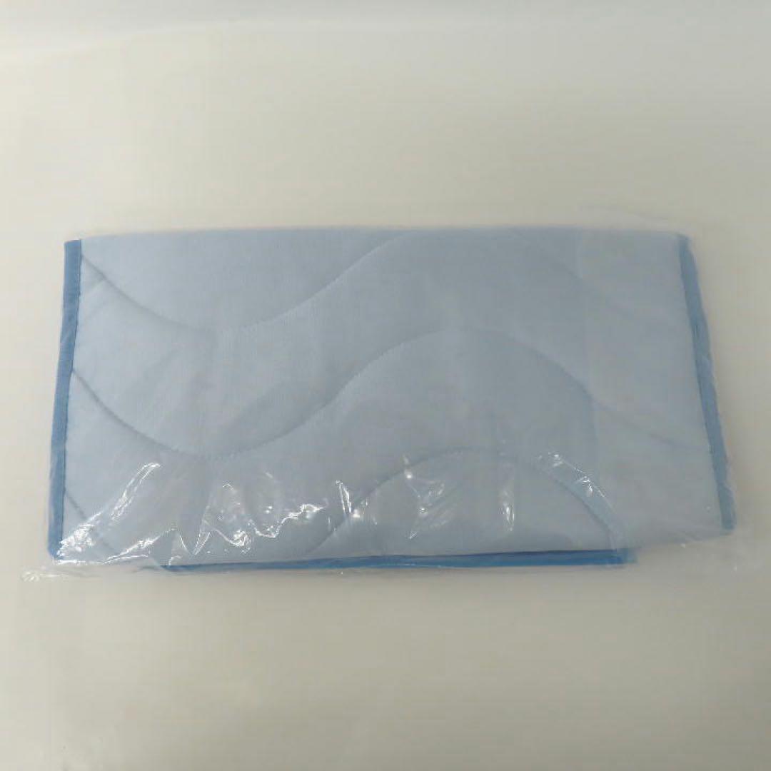〔新品〕TEIJINクールスリープ敷パッド Ｗサイズ ブルー1枚＆同枕パッド1枚