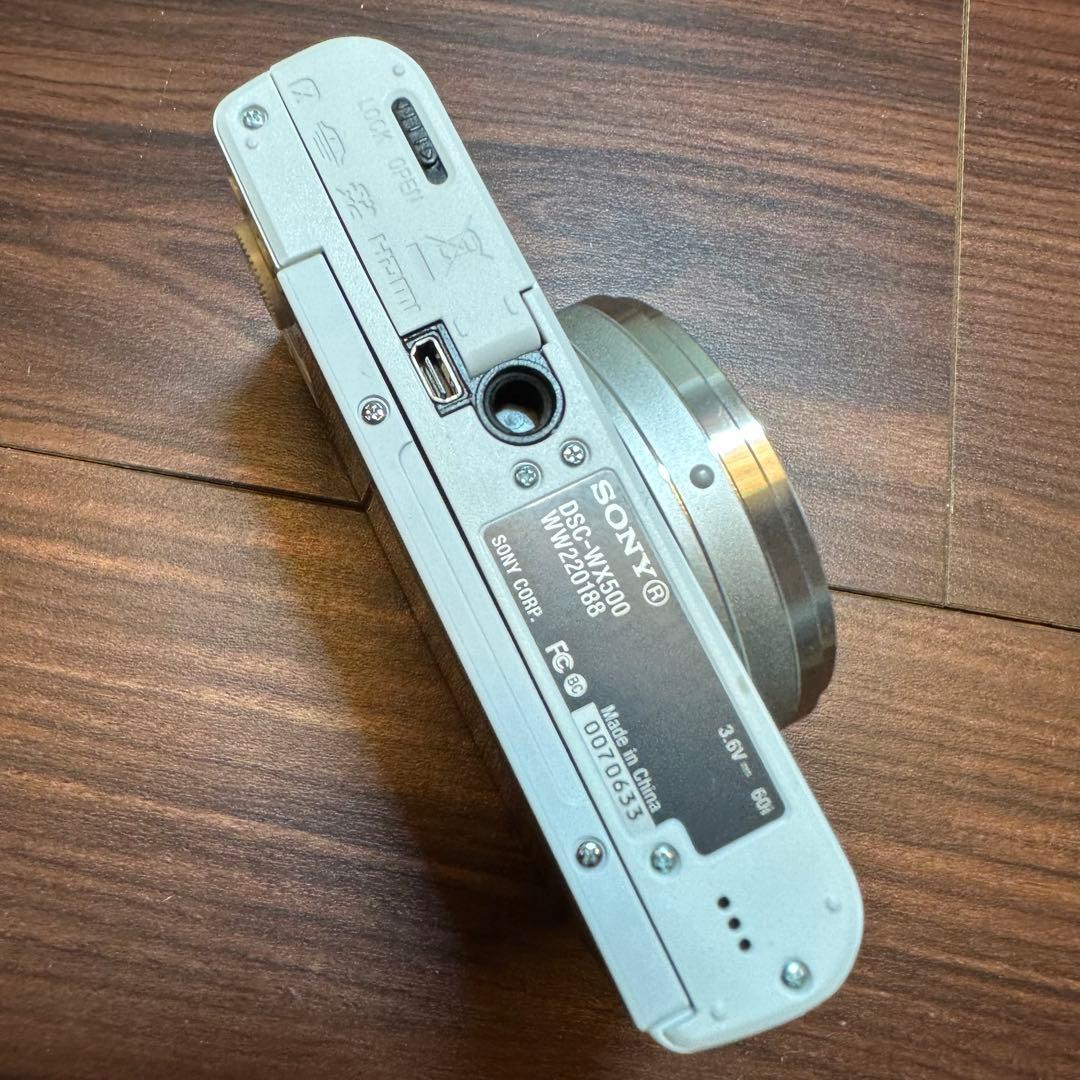 SONY サイバーショット DSC-WX500 デジカメ ほぼ新品 5323