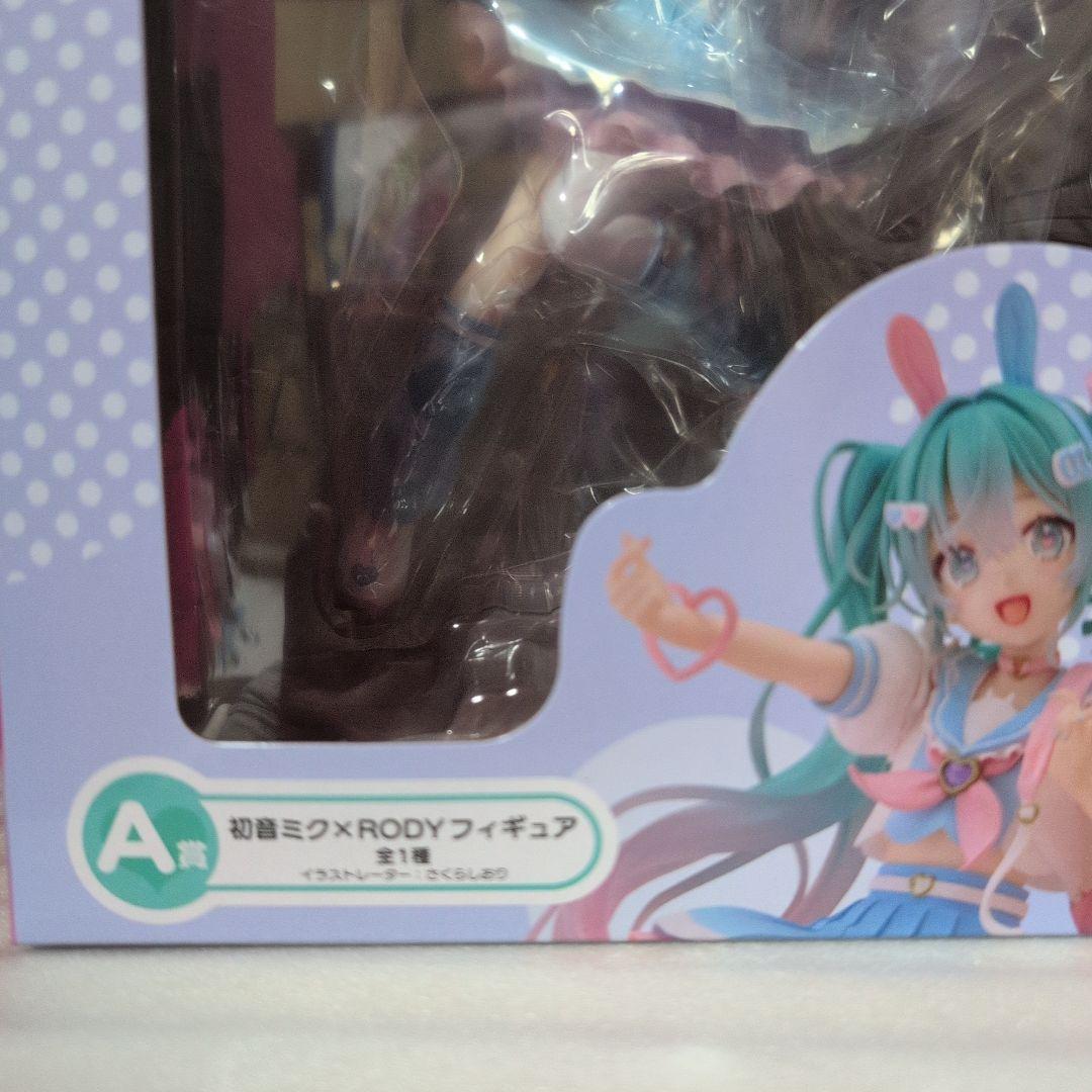 初音ミク✕Rody　フィギュア　ロディ　初音ミク　タイトーくじ　A賞