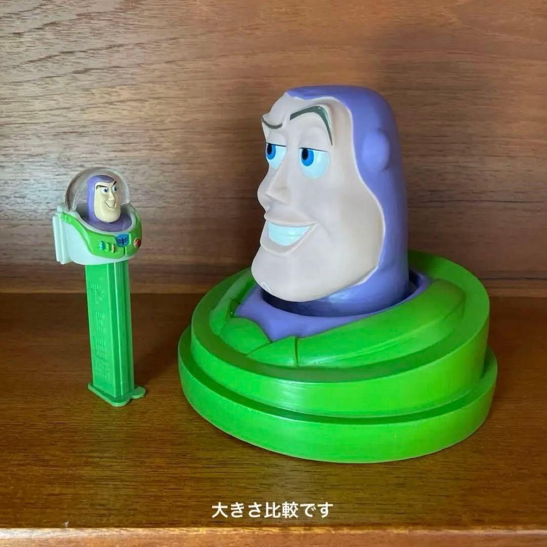 ☆激レア☆ヴィンテージ トイストーリー バズライトイヤー ドールヘッド オブジェ