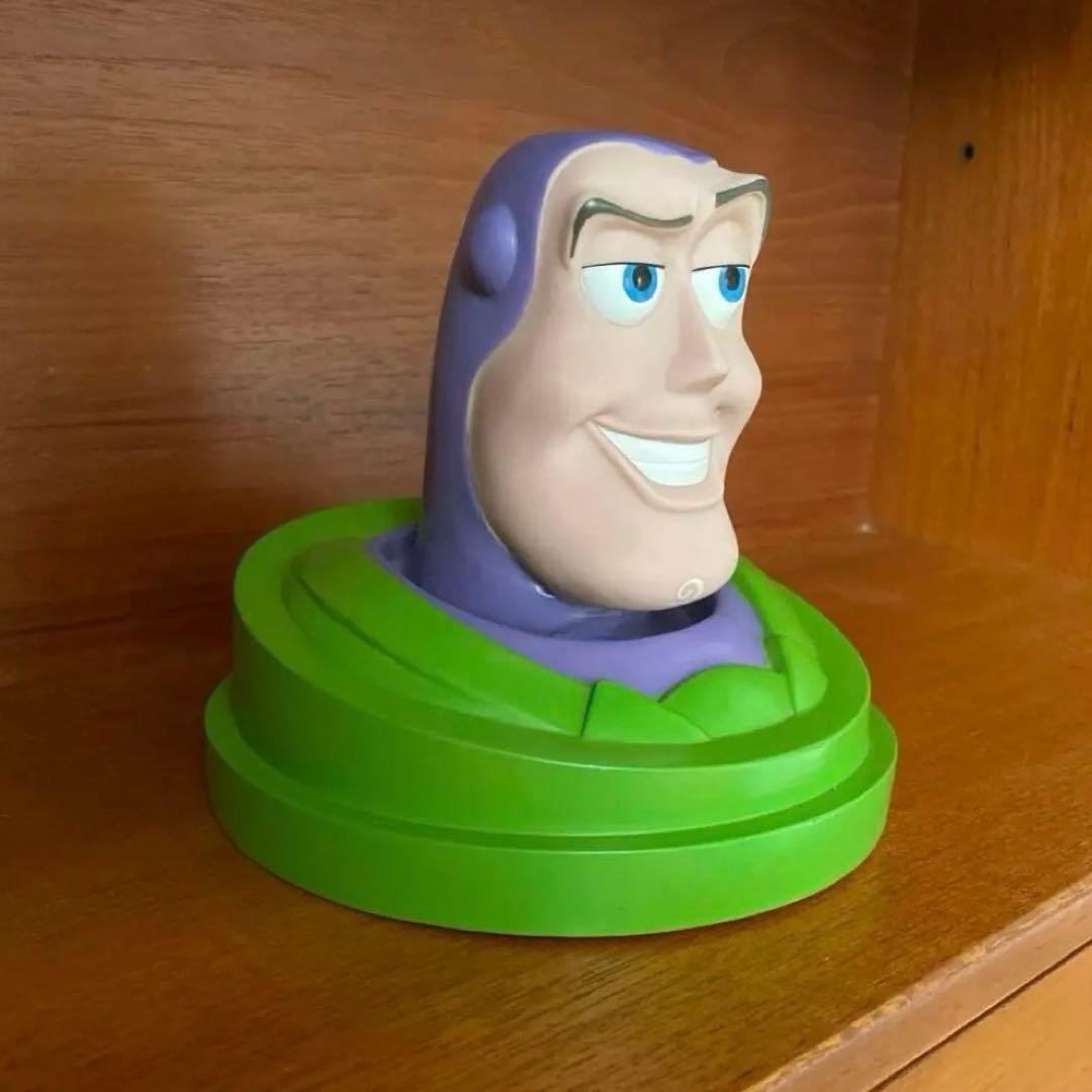 ☆激レア☆ヴィンテージ トイストーリー バズライトイヤー ドールヘッド オブジェ
