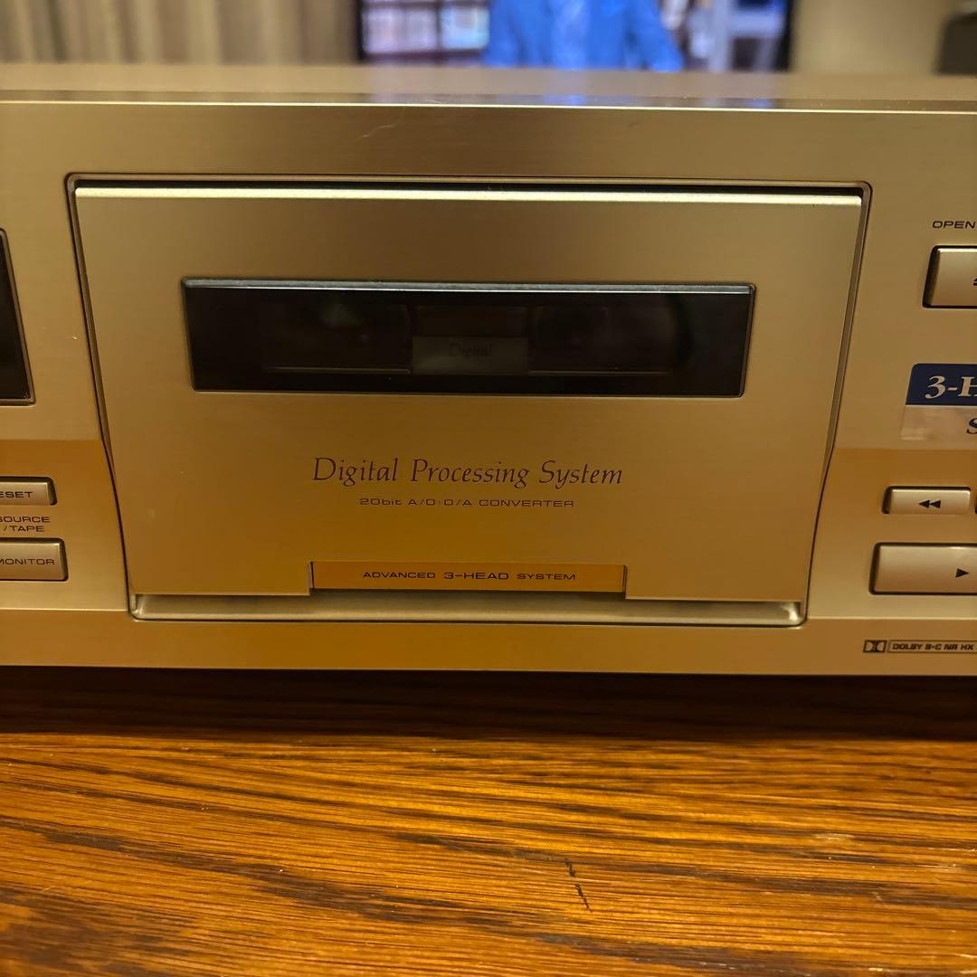 Pioneer ヘッドシングルカセットデッキ T-D7 現状品