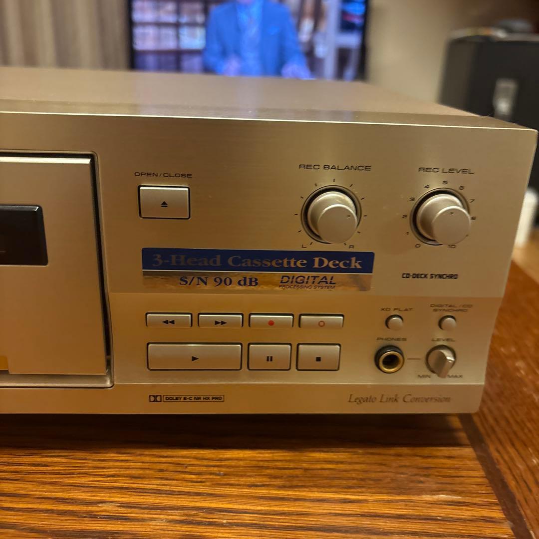 Pioneer ヘッドシングルカセットデッキ T-D7 現状品