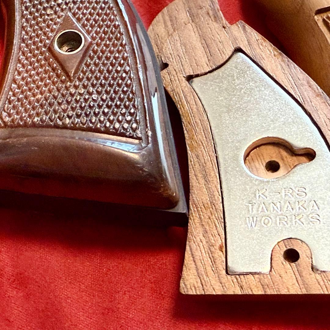 S&W Kフレーム対応 ベークライト製 グリップ ジャンク