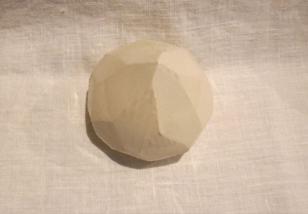 中里花子_ 蓋物　ダイアモンド　塩入れ