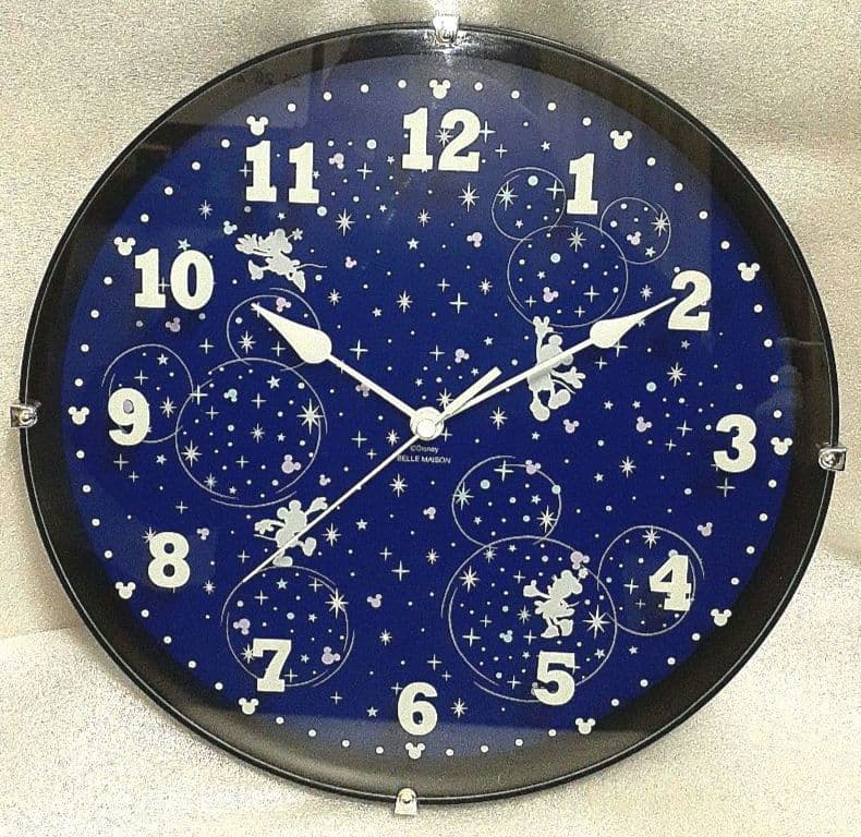 ディズニー コレクション ミッキーおしゃべり目ざまし時計 掛け時計 2個セット