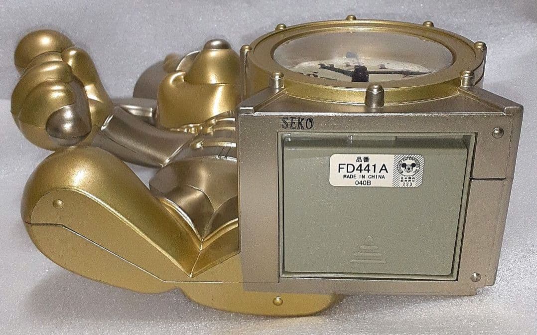 ディズニー コレクション ミッキーおしゃべり目ざまし時計 掛け時計 2個セット