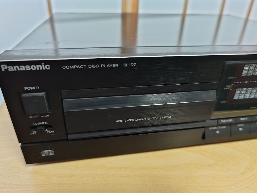 Panasonic パナソニック　コンパクトディスクプレーヤー SL-D7　稀少