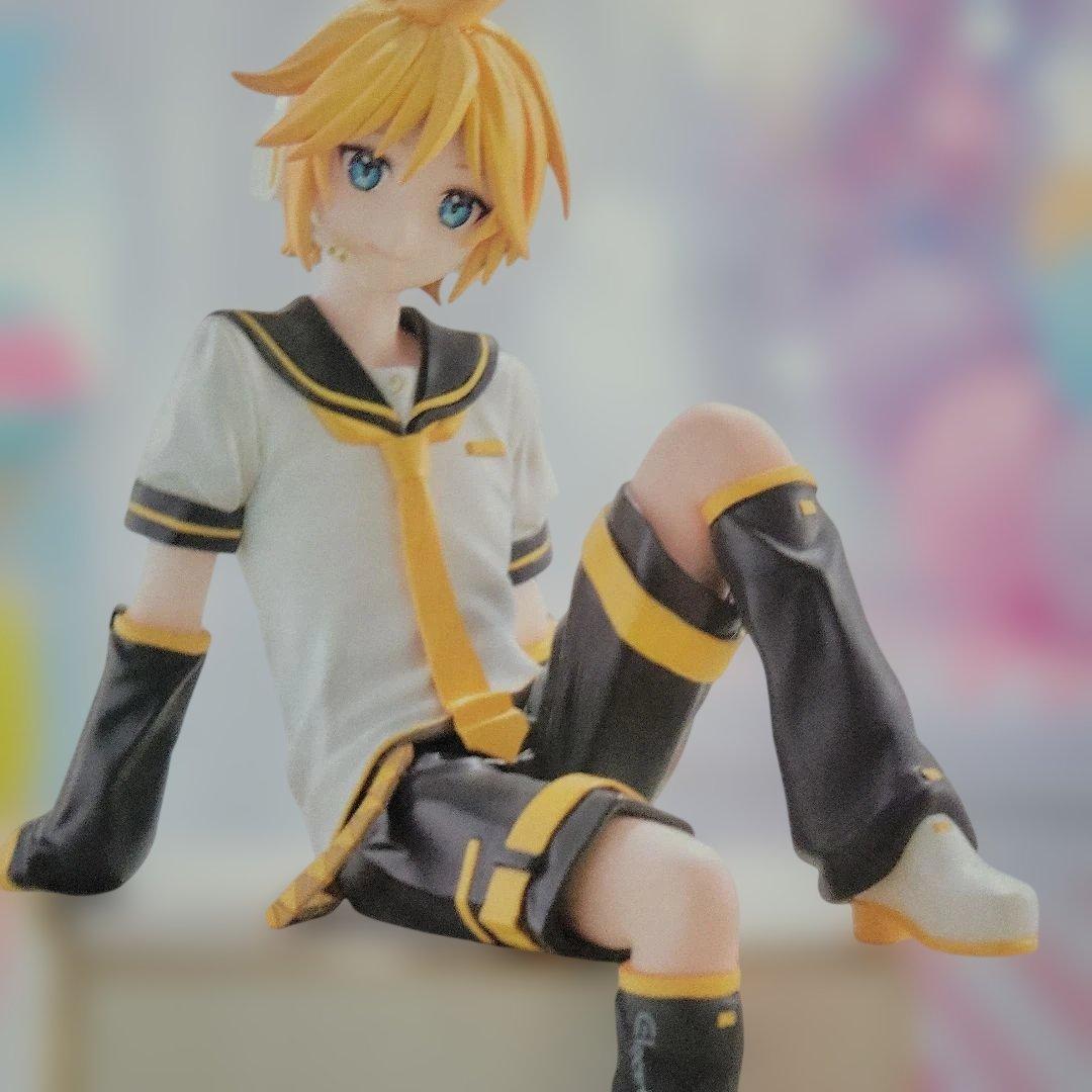 初音ミク フリューくじ C賞 ぬーどるストッパー 鏡音レン フィギュア