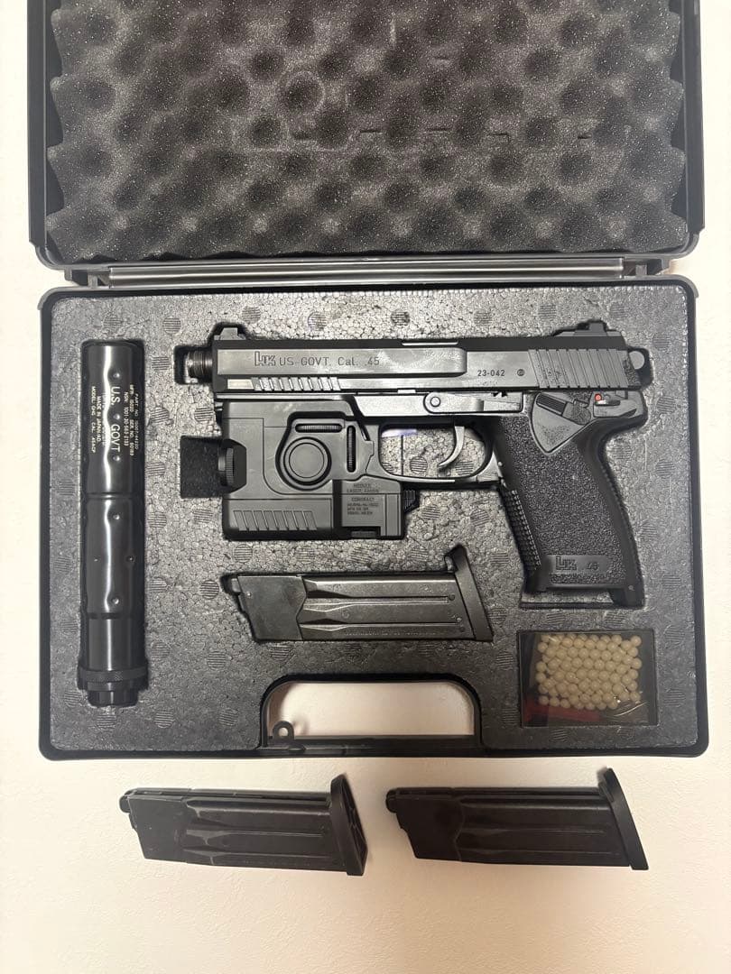 k*u様 東京マルイ　SOCOM Mk23 ガスガン フルセット