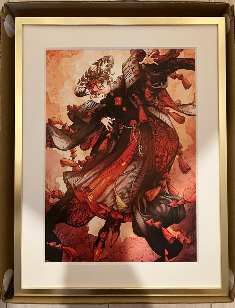 FGO 最終再臨展 A4サイズ高精彩複製画　ダンテ　アリギエーリ