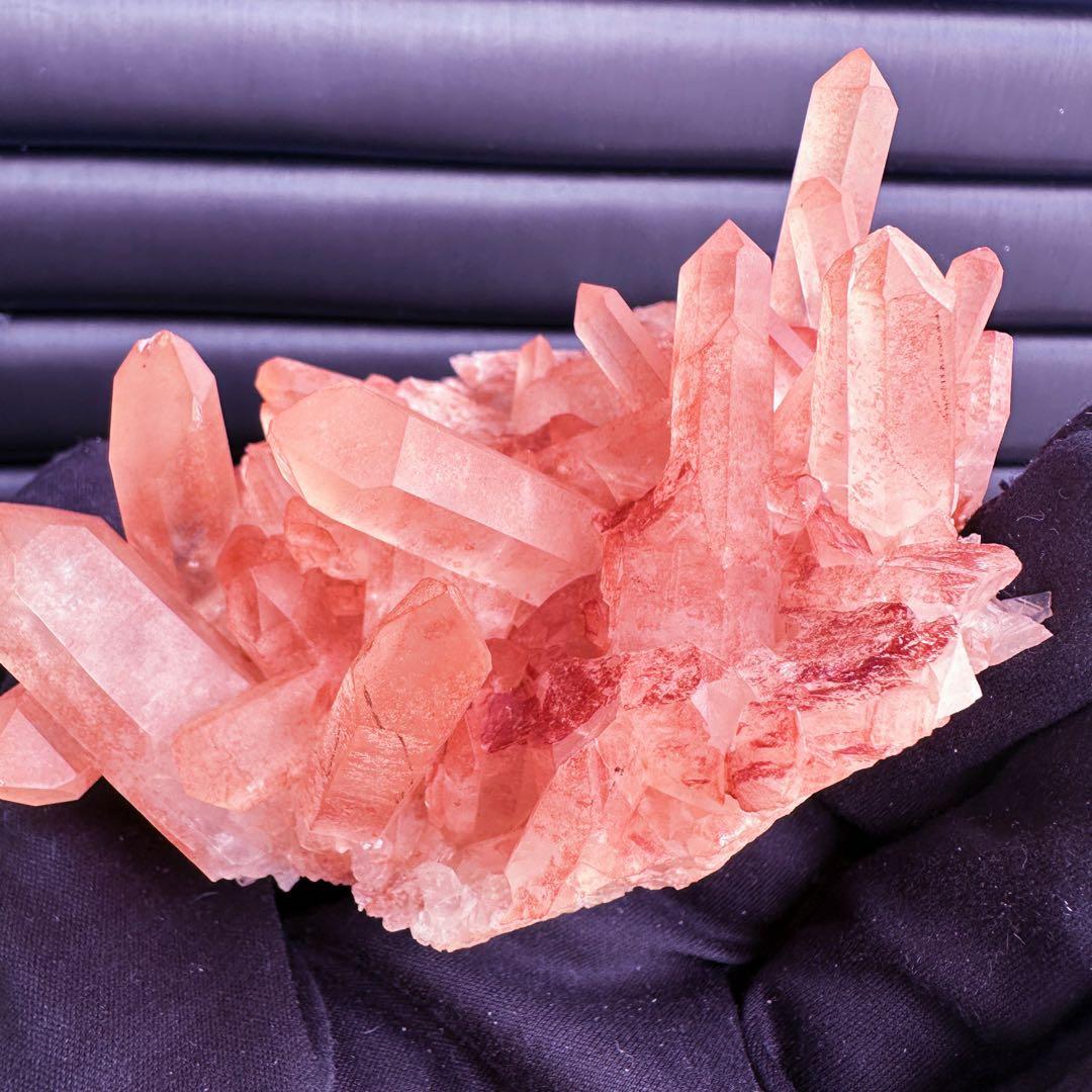 爆レア❗️浄化❗️超綺麗♡超強いパワー ピンク ヒマラヤ クラスター天然石A1541