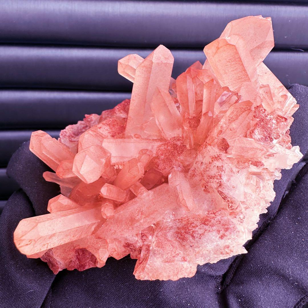 爆レア❗️浄化❗️超綺麗♡超強いパワー ピンク ヒマラヤ クラスター天然石A1541