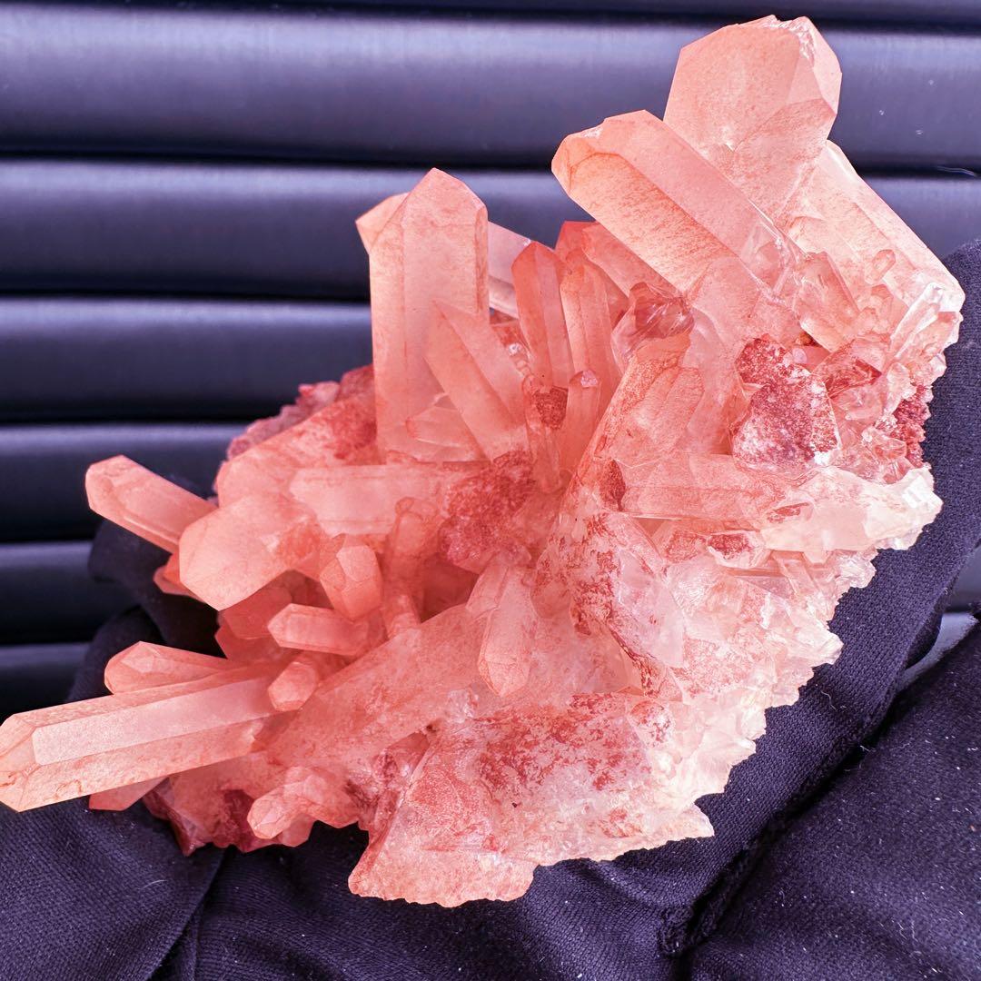 爆レア❗️浄化❗️超綺麗♡超強いパワー ピンク ヒマラヤ クラスター天然石A1541