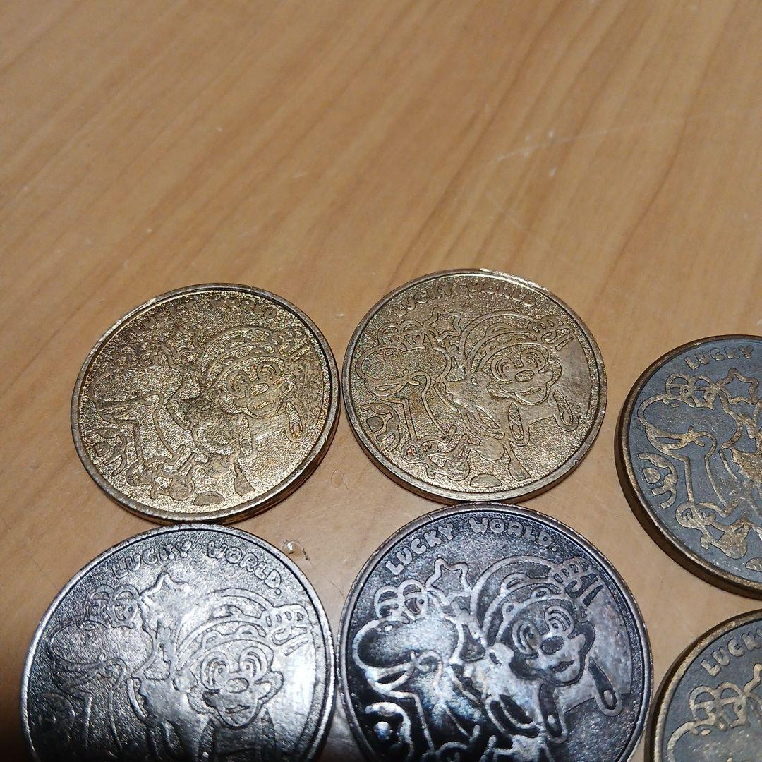 マリオ　ラッキーワールド　メダル　８枚