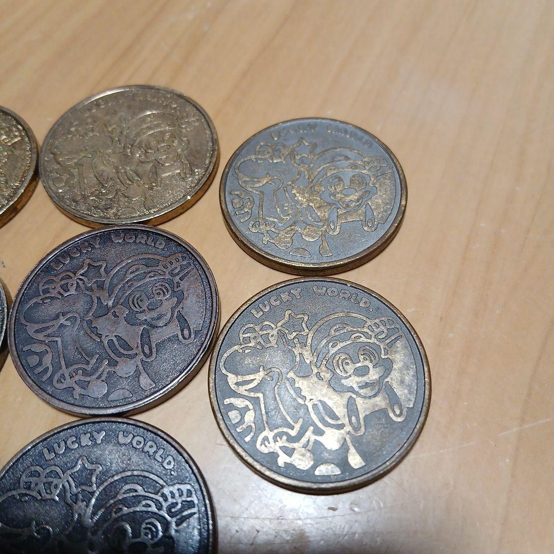 マリオ　ラッキーワールド　メダル　８枚