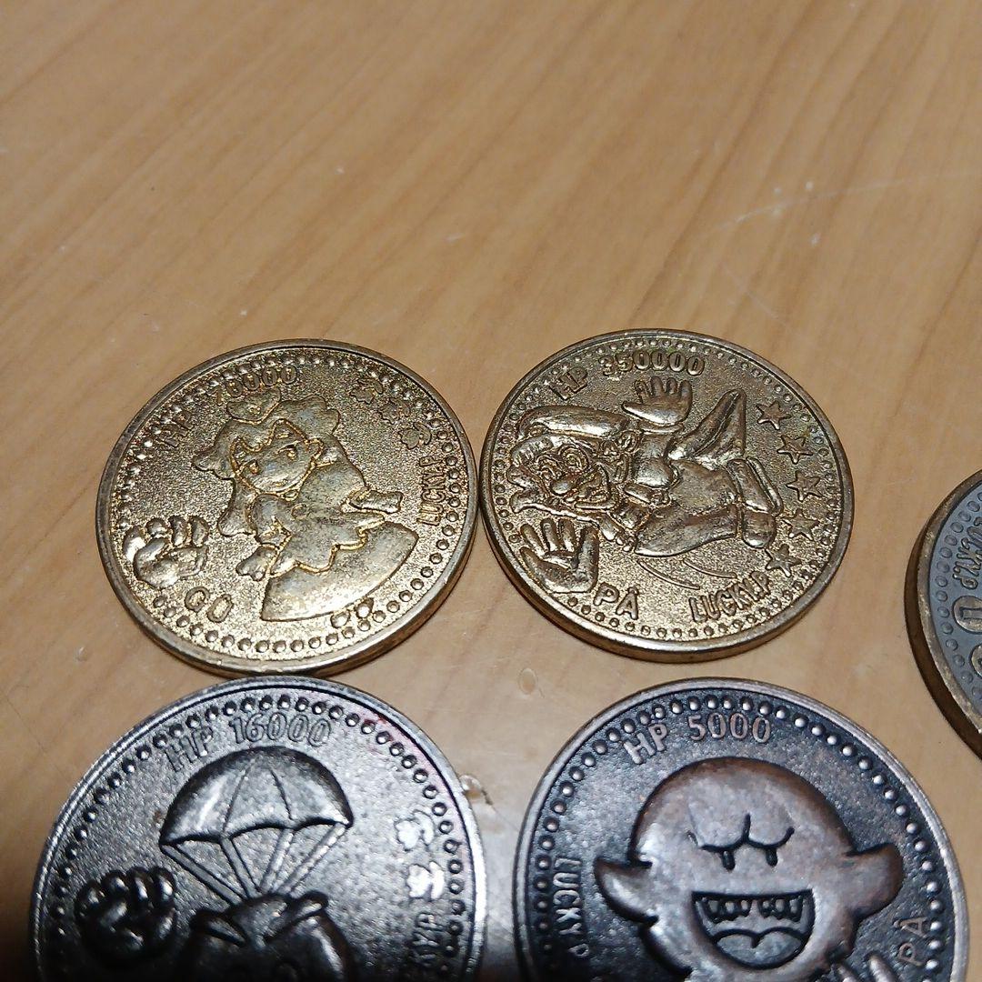 マリオ　ラッキーワールド　メダル　８枚