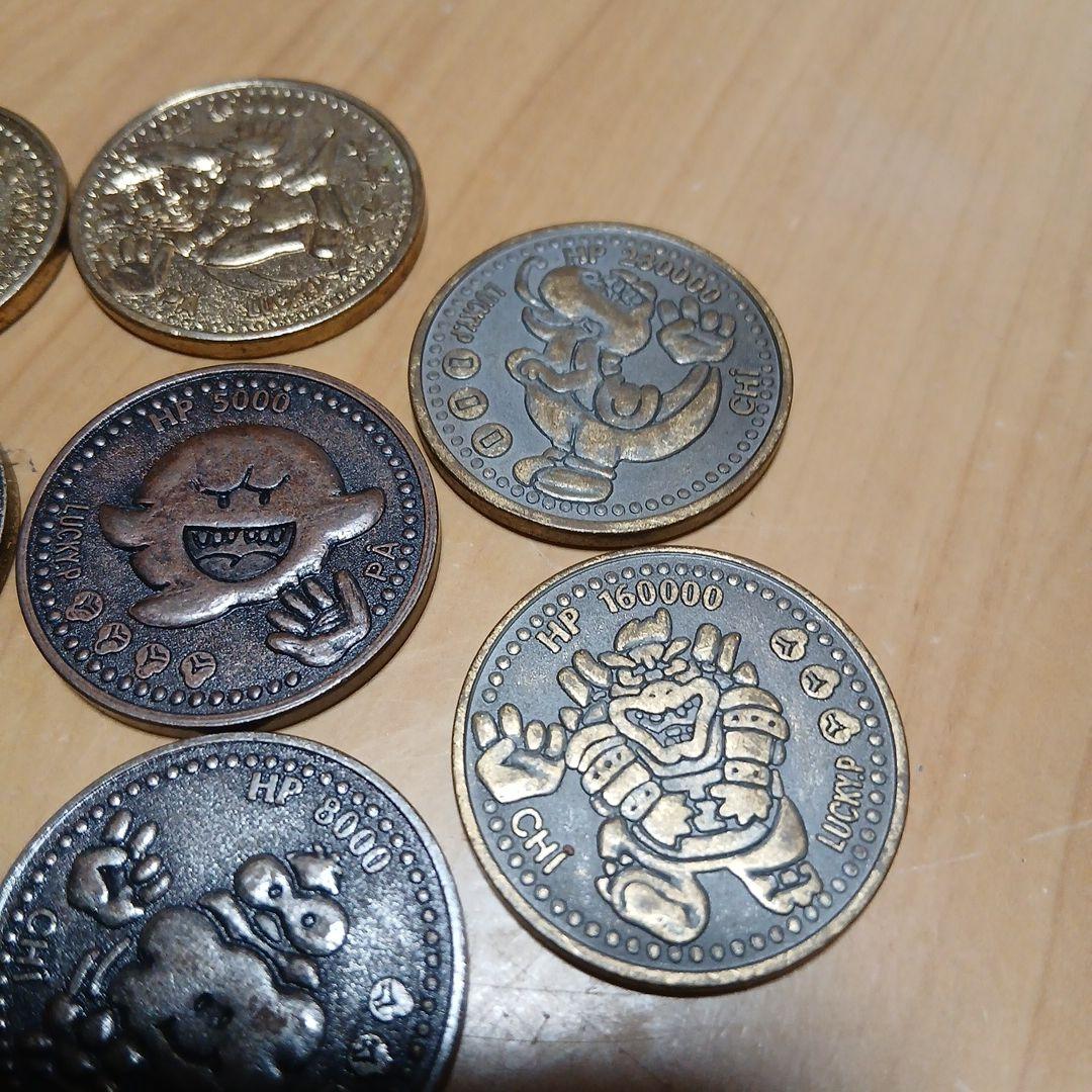 マリオ　ラッキーワールド　メダル　８枚