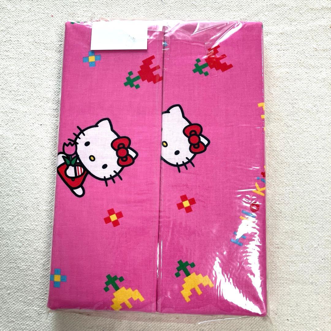 【サンリオ】ハローキティ ジュニア　掛け布団カバー　2002年　希少品